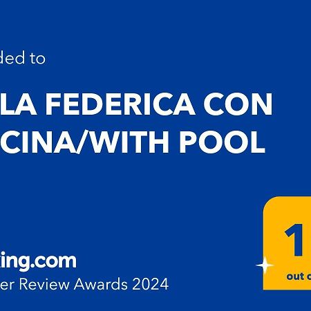 Villa Federica Con Piscina/With Pool Santa Maria Del Focallo Zewnętrze zdjęcie
