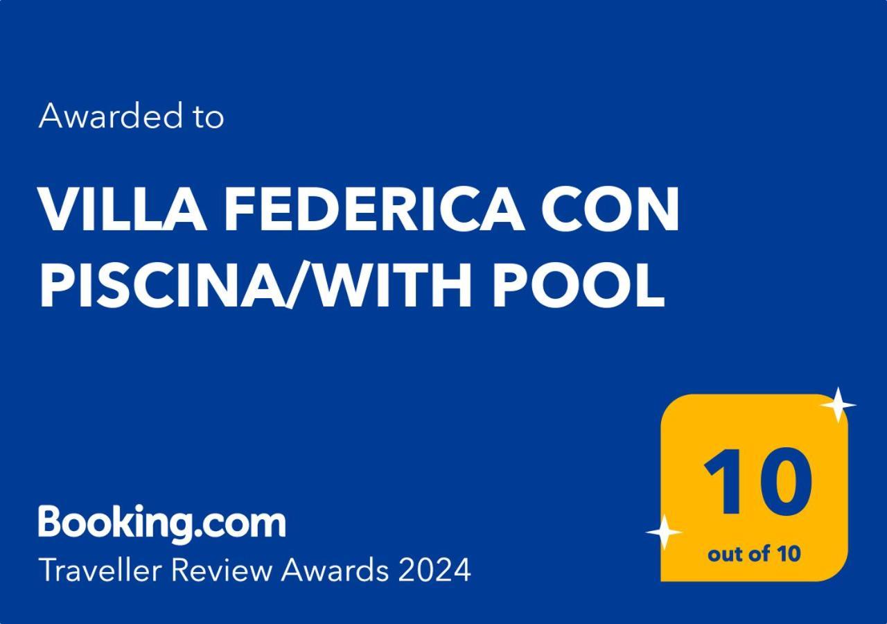 Villa Federica Con Piscina/With Pool Santa Maria Del Focallo Zewnętrze zdjęcie
